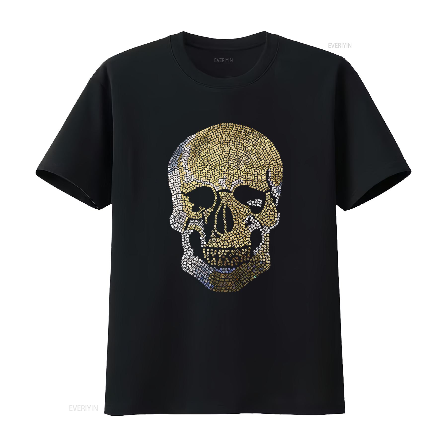 Mens Sugar Skull Bling Rhinestone Sparkle Sequin Sequined T Shirt Biker vintage Washed Soft graphic designer clothes Stylish 4XL
Mens Sugar Skull Bling Rhinestone Sparkle Sequin Sequined T Shirt Biker vintage Washed Soft graphic designer clothes Stylish 4XL