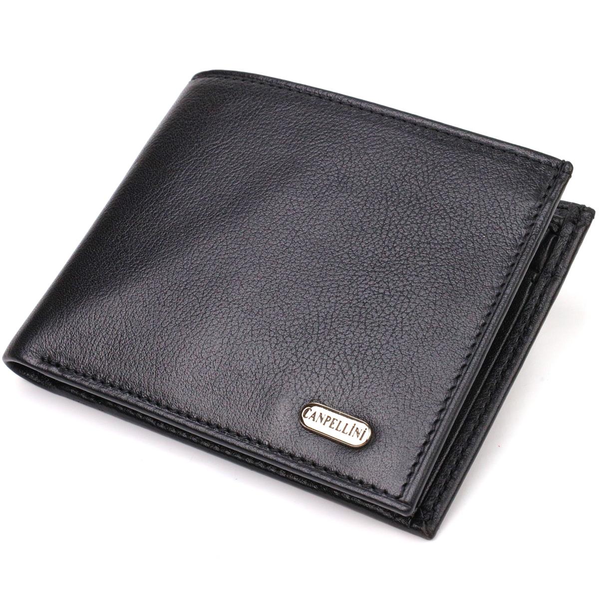 Классическое горизонтальное мужское портмоне из натуральной кожи флотар CANPELLINI 21778 Черный
Классическое горизонтальное мужское портмоне из натуральной кожи флотар CANPELLINI 21778 Черный