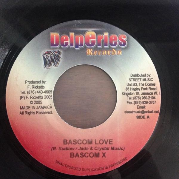 7inch Record BASCOM X - Bascom Love NONE Delperies Recor 2005 Jamaica Reggae, Ska & Dub Used
7inch Record BASCOM X - Bascom Love NONE Delperies Recor 2005 Jamaica Reggae, Ska & Dub Used