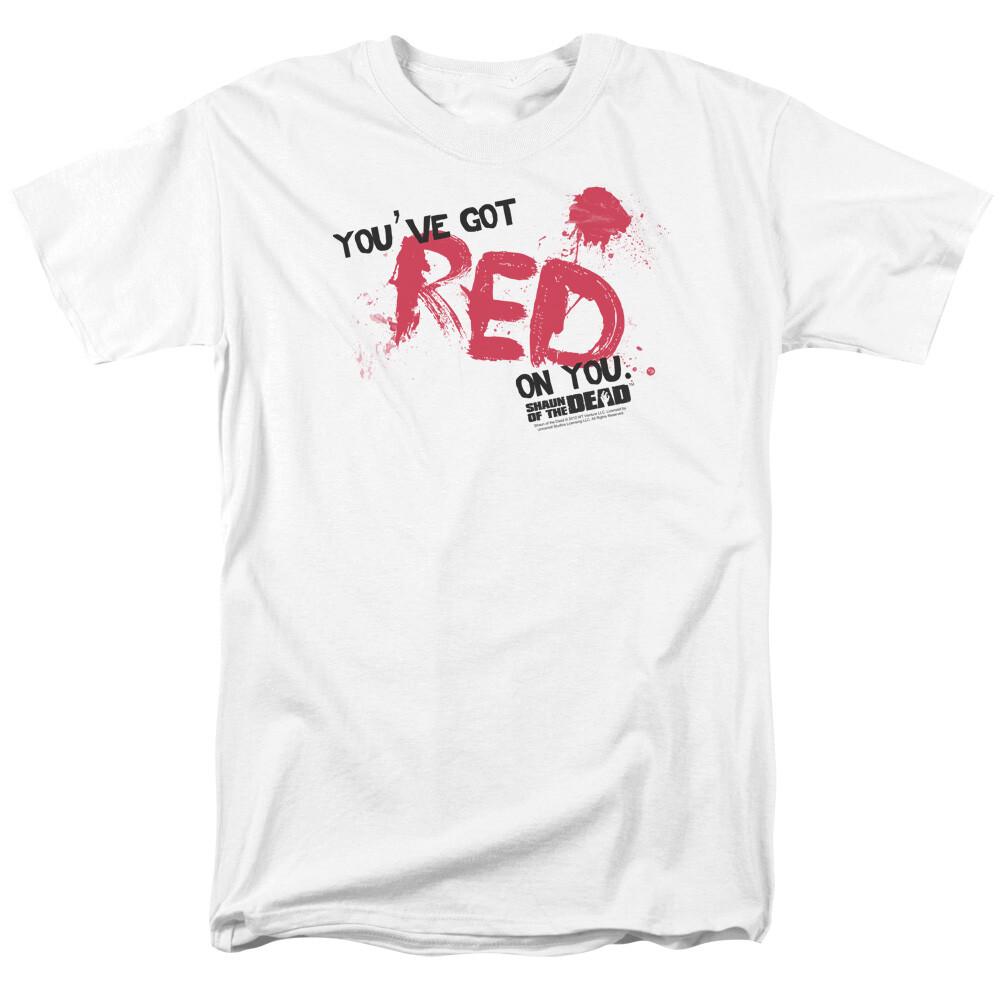 26 Shaun of the Dead Red On You T Shirt Mens Licensed Movie Tee White Unisex T-Shirt XXL
26 Shaun of the Dead Red On You T Shirt Mens Licensed Movie Tee White Unisex T-Shirt XXL