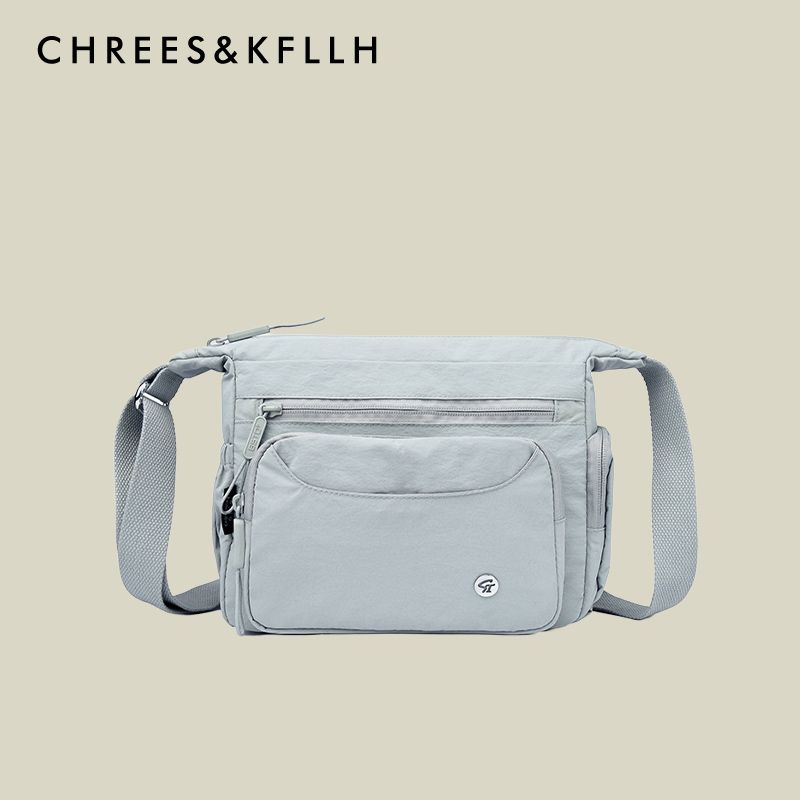 Chrees & Kfllh Korean Series Large Capacity Commuter Shoulder Bag Women 2025 New Casual Nylon Cloth Shoulder Bag Water mist Blue
Chrees & Kfllh Korean Series Large Capacity Commuter Shoulder Bag Women 2025 New Casual Nylon Cloth Shoulder Bag Water mist Blue