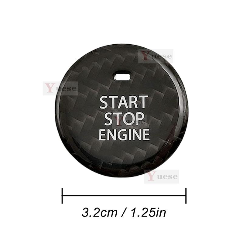 For Mazda 3 CX-30 CX-30 EV - Compatible with Start Stop Button Cover Carbon Fiber Keyless Car Engine Ignition Switch чорний
For Mazda 3 CX-30 CX-30 EV - Compatible with Start Stop Button Cover Carbon Fiber Keyless Car Engine Ignition Switch чорний