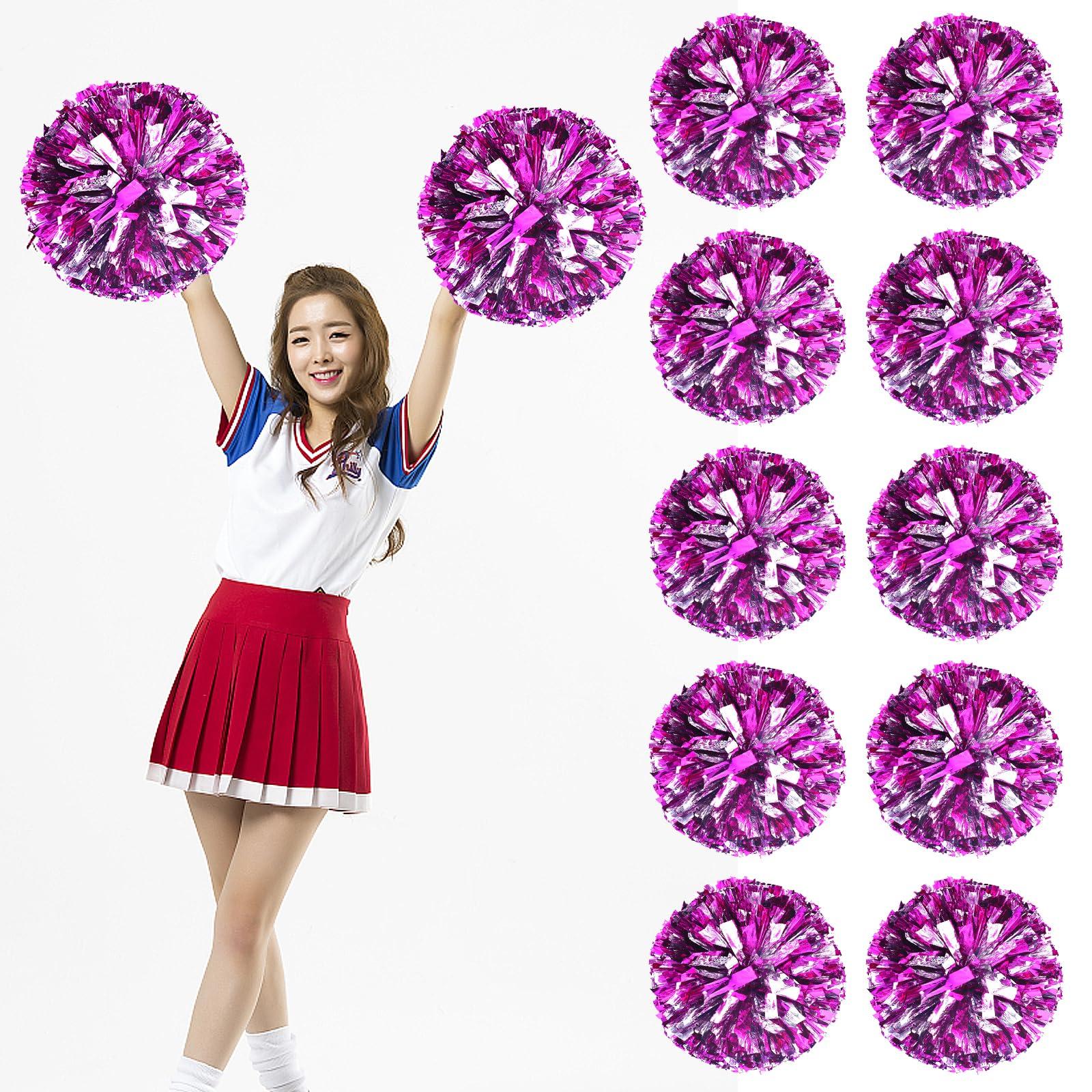 ziyue Pom Pom Cheer Dance Cheerleader с ручкой для спортивного дня, школьного косплея, спортивного фестиваля, принадлежности для поддержки, перерабатываемые помпоны Cheer, набор из 10 шт.
ziyue Pom Pom Cheer Dance Cheerleader с ручкой для спортивного дня, школьного косплея, спортивного фестиваля, принадлежности для поддержки, перерабатываемые помпоны Cheer, набор из 10 шт.