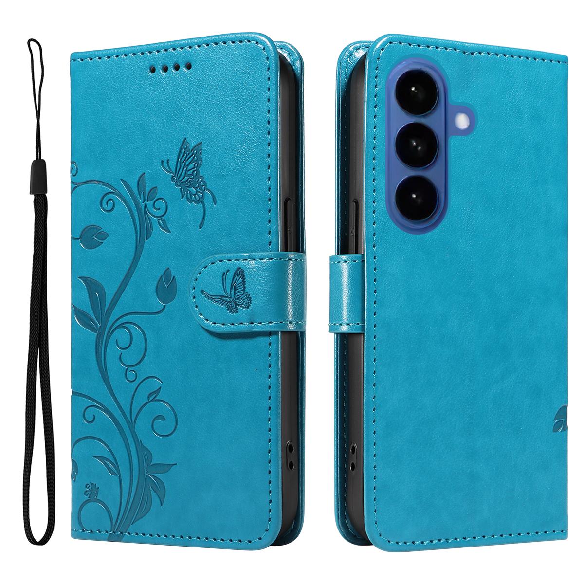 For Samsung Galaxy S26+ PU Leather Cases Flower Pattern Wallet Stand Phone Cover with Strap
For Samsung Galaxy S26+ PU Leather Cases Flower Pattern Wallet Stand Phone Cover with Strap