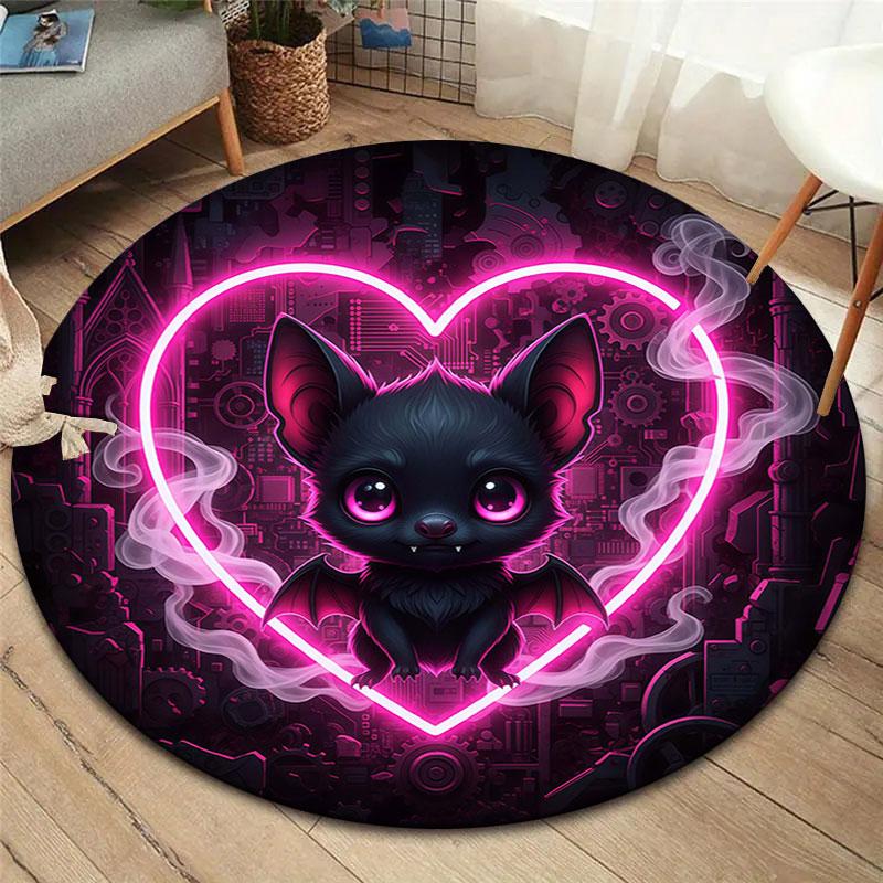 Cute Pet Neon Round Area Rug,Carpet Rug for Living Room Bedroom Sofa Playroom Decor,Non-slip Floor Mat 80cmx80cm
Cute Pet Neon Round Area Rug,Carpet Rug for Living Room Bedroom Sofa Playroom Decor,Non-slip Floor Mat 80cmx80cm