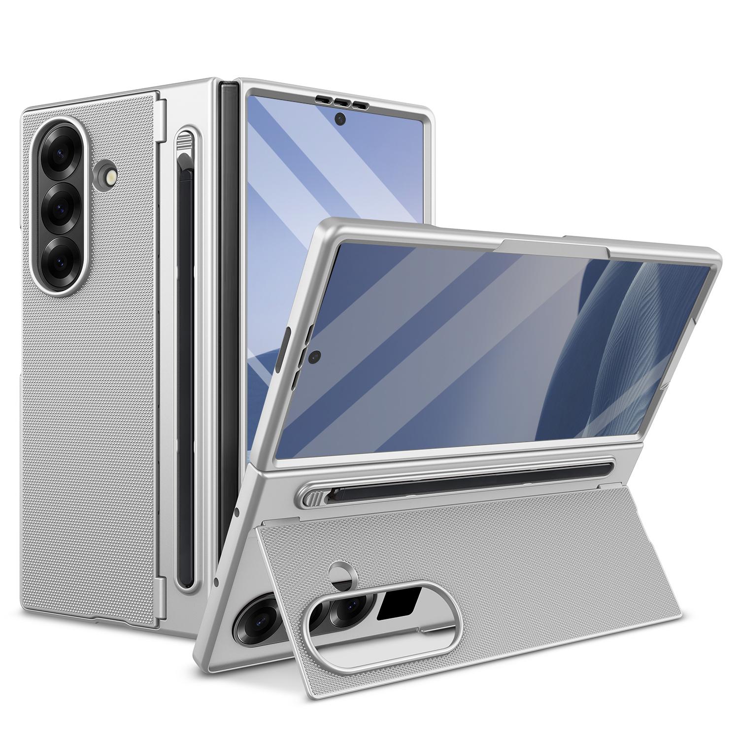 Fold 7 Phone Case with Touch Pen, Hard PC Back Cover Kickstand Phone Cover for Galaxy Z Fold 7/6 with Screen Glass Film Galaxy Z Fold6
Fold 7 Phone Case with Touch Pen, Hard PC Back Cover Kickstand Phone Cover for Galaxy Z Fold 7/6 with Screen Glass Film Galaxy Z Fold6