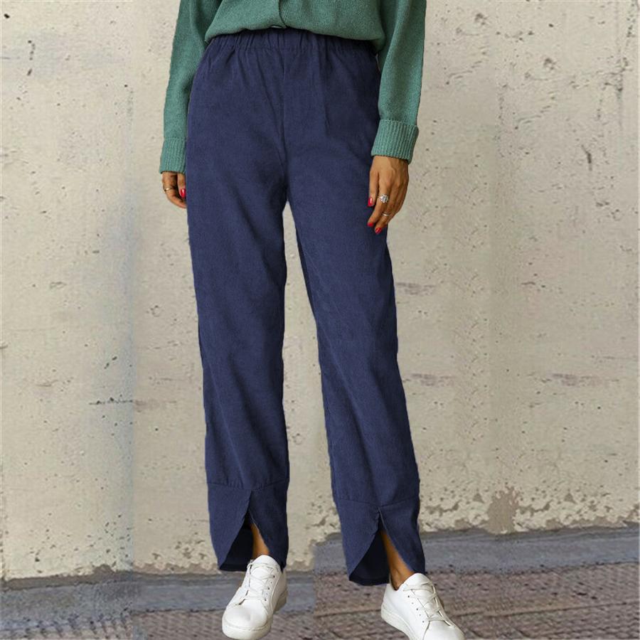 Solid Velvet Wide Leg Pants for Women - Fall/Winter Casual Trousers 3XL синій
Solid Velvet Wide Leg Pants for Women - Fall/Winter Casual Trousers 3XL синій