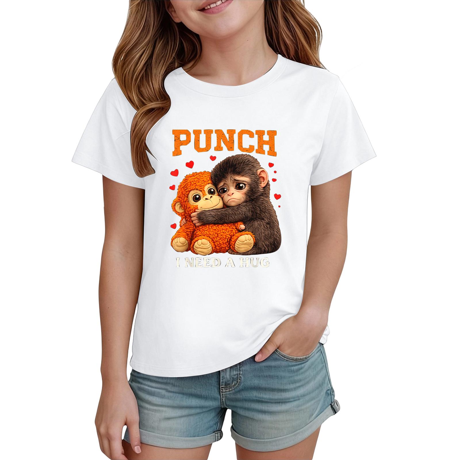 Kids Casual Short Sleeve T Shirt Soft Cotton Fabric Crew Neck Fashion Graphic Tee for Boys and Girls Comfortable Fit Everyday Wear 140 белый
Kids Casual Short Sleeve T Shirt Soft Cotton Fabric Crew Neck Fashion Graphic Tee for Boys and Girls Comfortable Fit Everyday Wear 140 белый