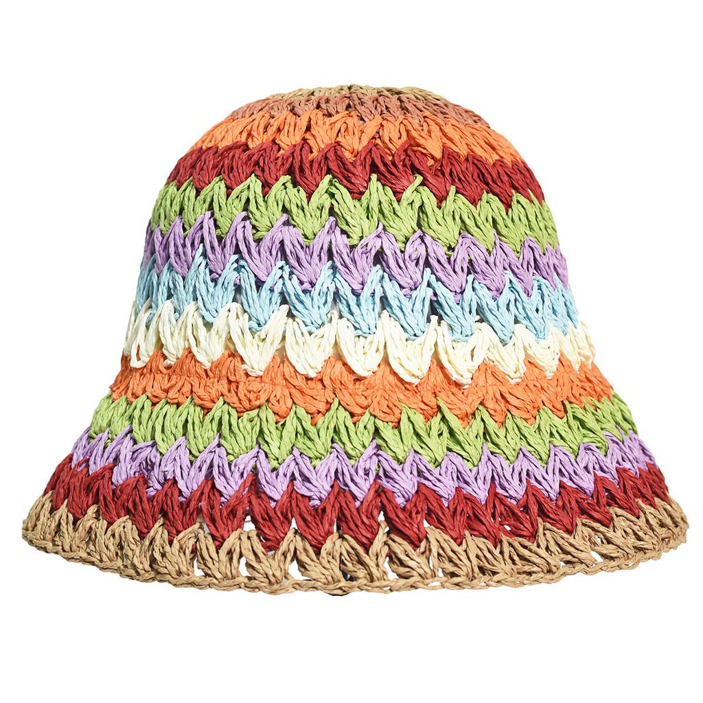 Rainbow Grass Bucket Hat With Wide Brim For Sun Protection And Summer Wear дубильна кора
Rainbow Grass Bucket Hat With Wide Brim For Sun Protection And Summer Wear дубильна кора