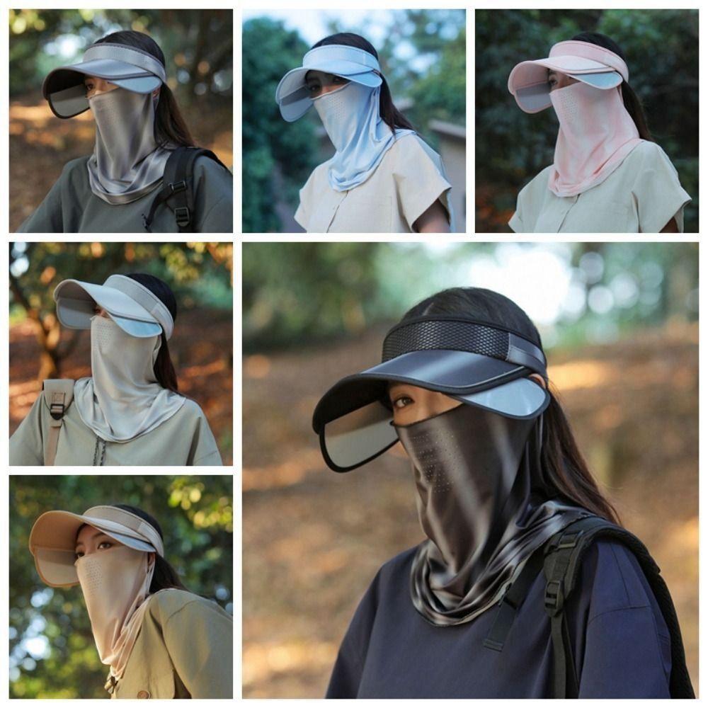 UV Protection Face Protection Sunhat Polyester Beach Caps New Empty Top Suncap Travel 
UV Protection Face Protection Sunhat Polyester Beach Caps New Empty Top Suncap Travel