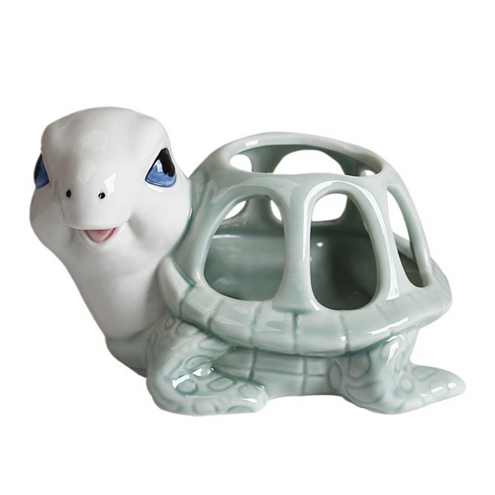 Cute Planter Fade-resistant Drainage Hole Ceramic Turtle Shaped Flower Pot Hollow Easy To Maintain Plant Holder For Succulents морська черепаха
Cute Planter Fade-resistant Drainage Hole Ceramic Turtle Shaped Flower Pot Hollow Easy To Maintain Plant Holder For Succulents морська черепаха