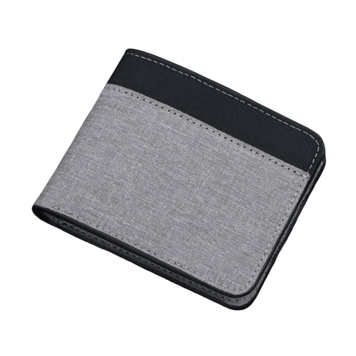 Мужской холщовый кошелек с многослойными кассетами, держателем удостоверения личности, контрастным цветом, прочной строчкой, легкий держатель для карт для повседневного использования, работы, путешествий, покупок серый
Мужской холщовый кошелек с многослойными кассетами, держателем удостоверения личности, контрастным цветом, прочной строчкой, легкий держатель для карт для повседневного использования, работы, путешествий, покупок серый