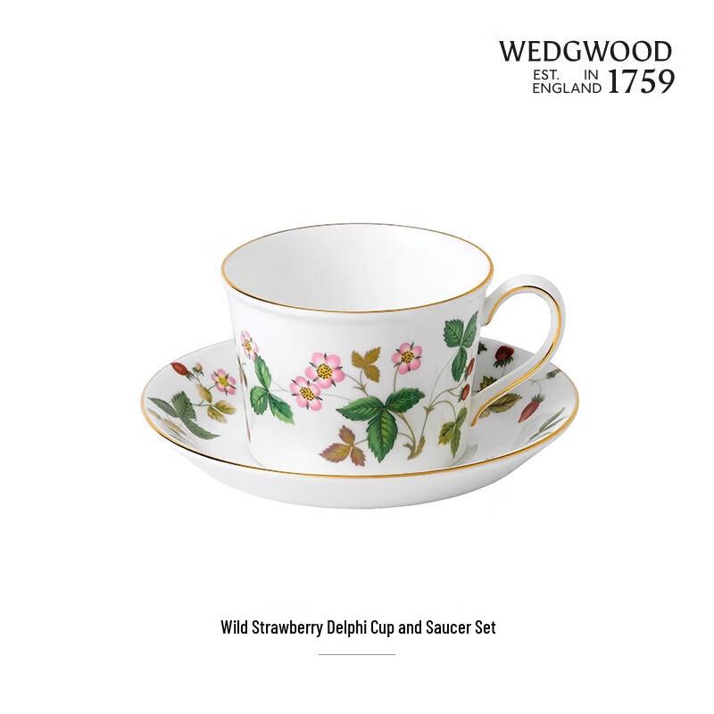 Wedgwood Wild Strawberry Delphi Teacup and Saucer
Wedgwood Wild Strawberry Delphi Teacup and Saucer
