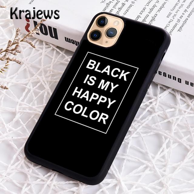 Black is My Happy Color Soft Phone Case Cover For iPhone 17 Air 16 15 14 plus 11 12 13 pro max coque Fundas iPhone 13
Black is My Happy Color Soft Phone Case Cover For iPhone 17 Air 16 15 14 plus 11 12 13 pro max coque Fundas iPhone 13