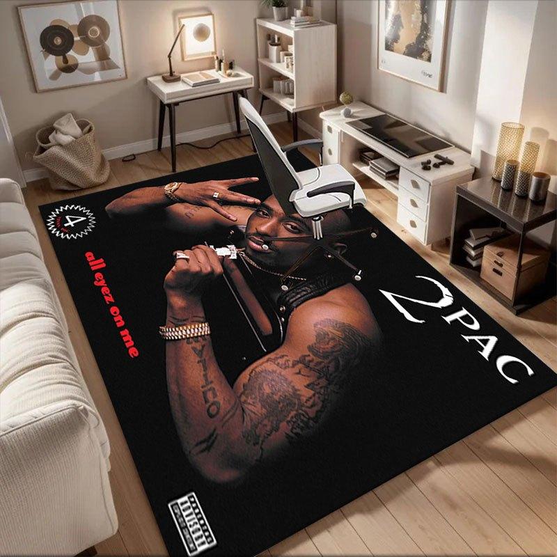 2PAC All Eyez On Me Album Cover Art Print Poster Office Mat Perfect for Home Decor Office Desk Chair Rugs Chair Carpet for office Polyester 60cm by 90cm
2PAC All Eyez On Me Album Cover Art Print Poster Office Mat Perfect for Home Decor Office Desk Chair Rugs Chair Carpet for office Polyester 60cm by 90cm
