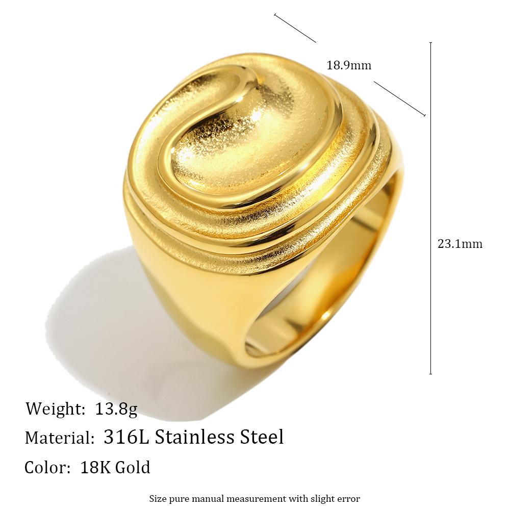 MamacitaSlay 316L Stainless Steel Threaded Ring 18K Gold Plated Waterproof Jewelry Women s High Quality Ring 2026 New Trend Gift 6 золотой
MamacitaSlay 316L Stainless Steel Threaded Ring 18K Gold Plated Waterproof Jewelry Women s High Quality Ring 2026 New Trend Gift 6 золотой