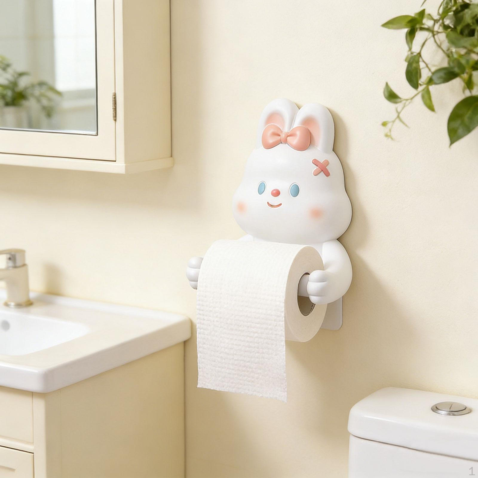 Animal Toilet Paper Holder Tissue Dispenser,Organization Easy to Install Wall Mounted Bunny
Animal Toilet Paper Holder Tissue Dispenser,Organization Easy to Install Wall Mounted Bunny