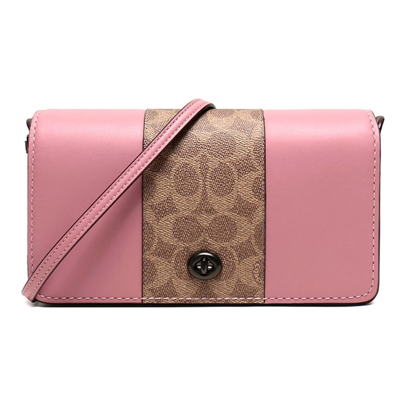 Coach Dinky Logo Coated Canvas Crossbody Shoulder Bag Medium Women Bags Brown Yellow Pink 76368-V5P2P Basic Set (Bag+Dust Bag)
Coach Dinky Logo Coated Canvas Crossbody Shoulder Bag Medium Women Bags Brown Yellow Pink 76368-V5P2P Basic Set (Bag+Dust Bag)