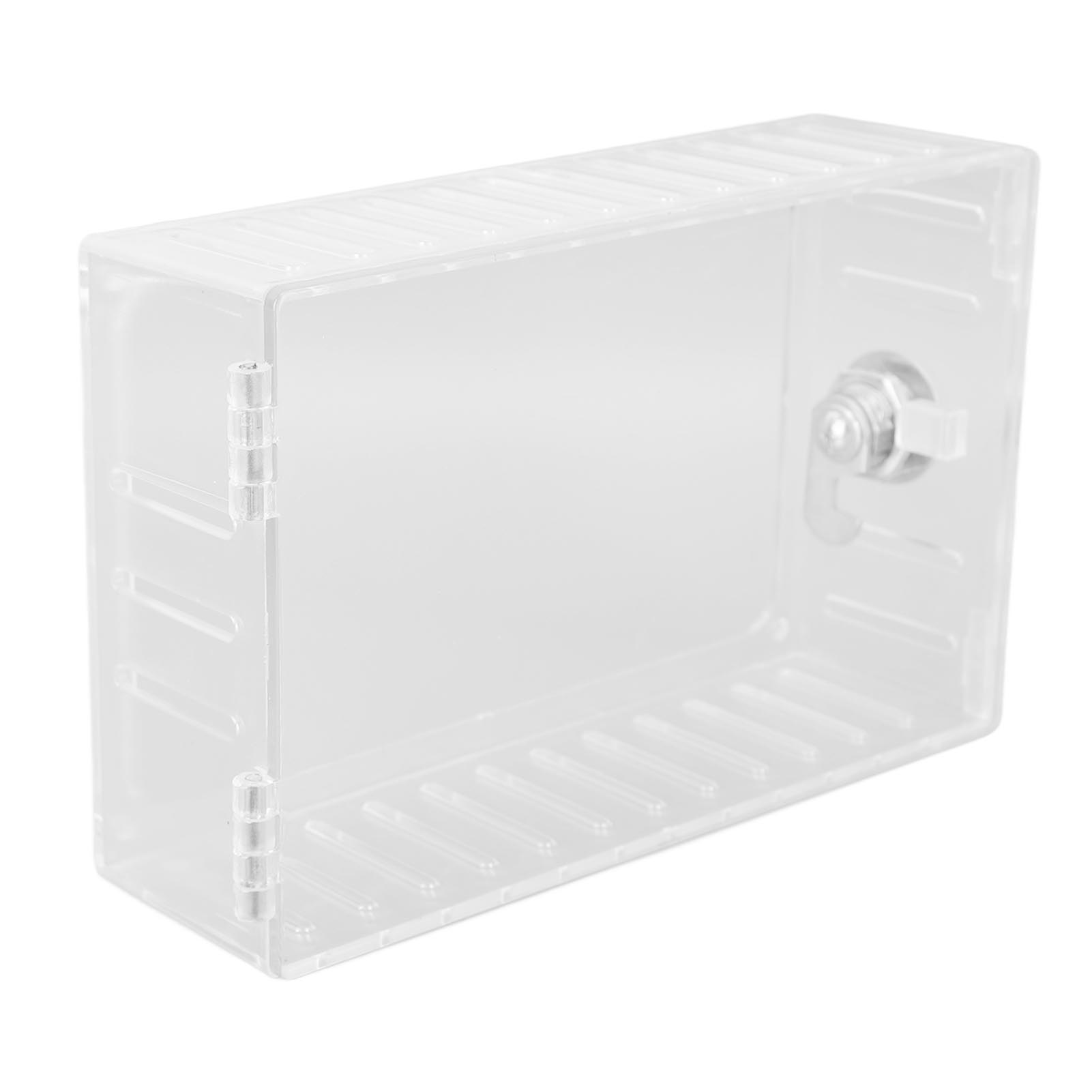 Universal Thermostat Guard Clear Thermostat Lock Box Plastic Thermostat Lock Box with Key
Universal Thermostat Guard Clear Thermostat Lock Box Plastic Thermostat Lock Box with Key