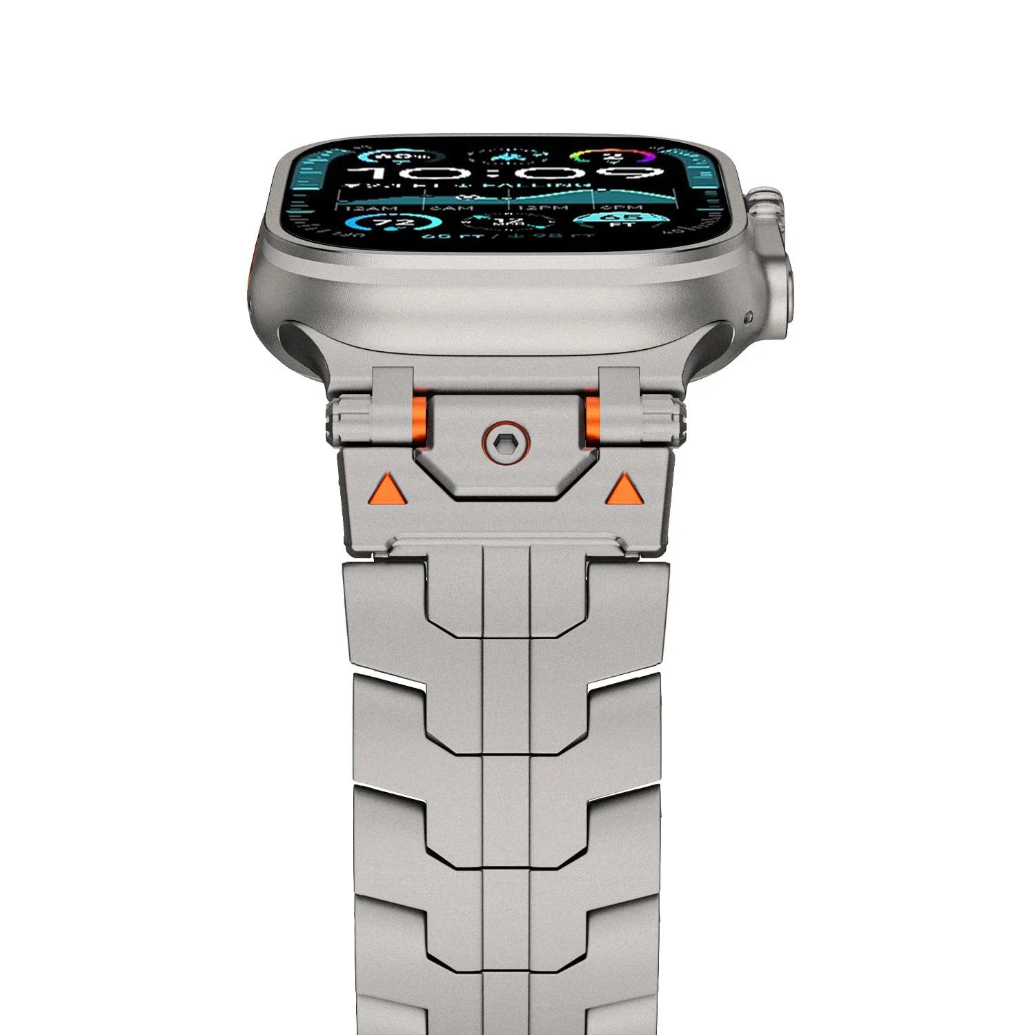 Metal Stainless Steel Strap for Apple Watch Band Ultra 2/1 49mm 10 9 8 7 46mm 42mm 41 45mm Men Bracelet For Iwatch 6 5 4 SE 44mm for Ultra 2 49mm
Metal Stainless Steel Strap for Apple Watch Band Ultra 2/1 49mm 10 9 8 7 46mm 42mm 41 45mm Men Bracelet For Iwatch 6 5 4 SE 44mm for Ultra 2 49mm