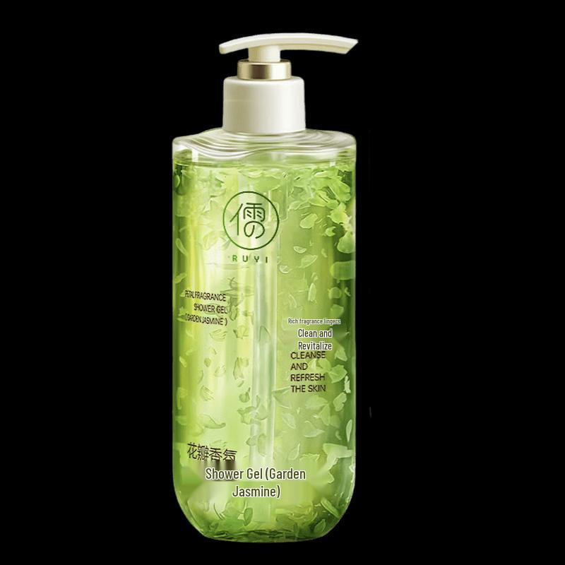 RUYI Jasmine Petal Fragrance Shower Gel 500ml
RUYI Jasmine Petal Fragrance Shower Gel 500ml