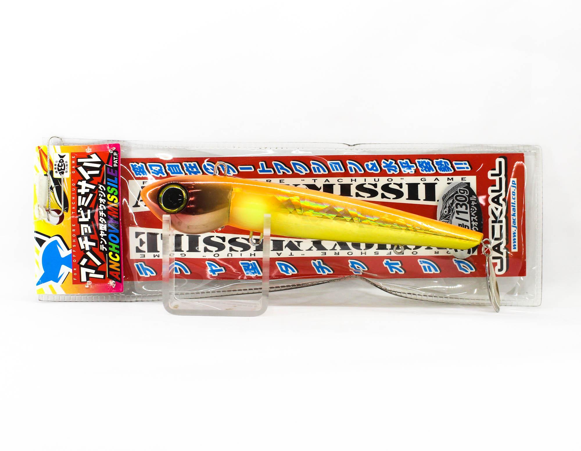 Jackall Anchovy Missile Морская Джиговая Приманка 130 грамм Оранжевое Золото (8170)
Jackall Anchovy Missile Морская Джиговая Приманка 130 грамм Оранжевое Золото (8170)