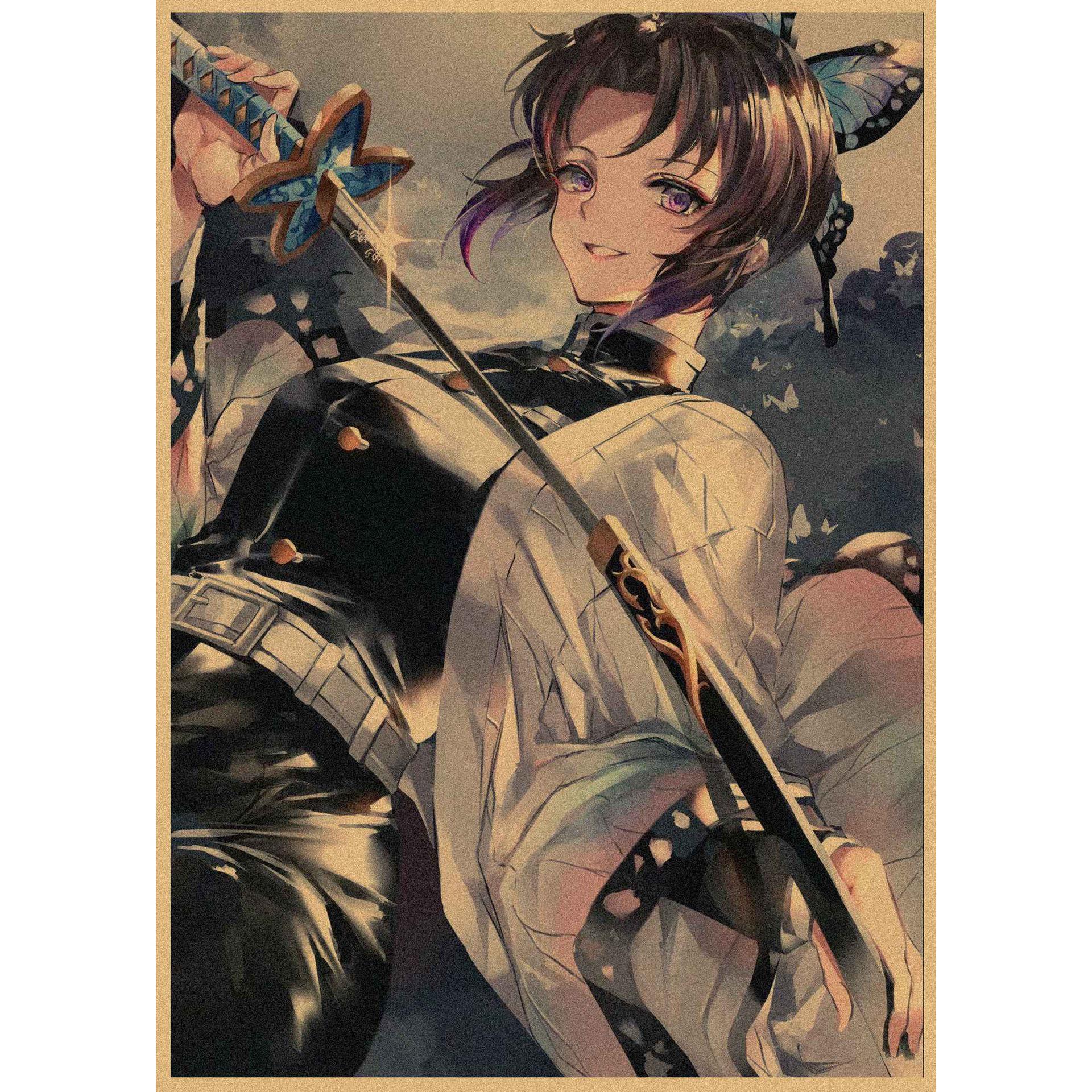 Demon Slayer: Kimetsu no Yaiba - Tanjiro Retro Decorative Wall Poster 29.7X42cm (A3 size)
Demon Slayer: Kimetsu no Yaiba - Tanjiro Retro Decorative Wall Poster 29.7X42cm (A3 size)