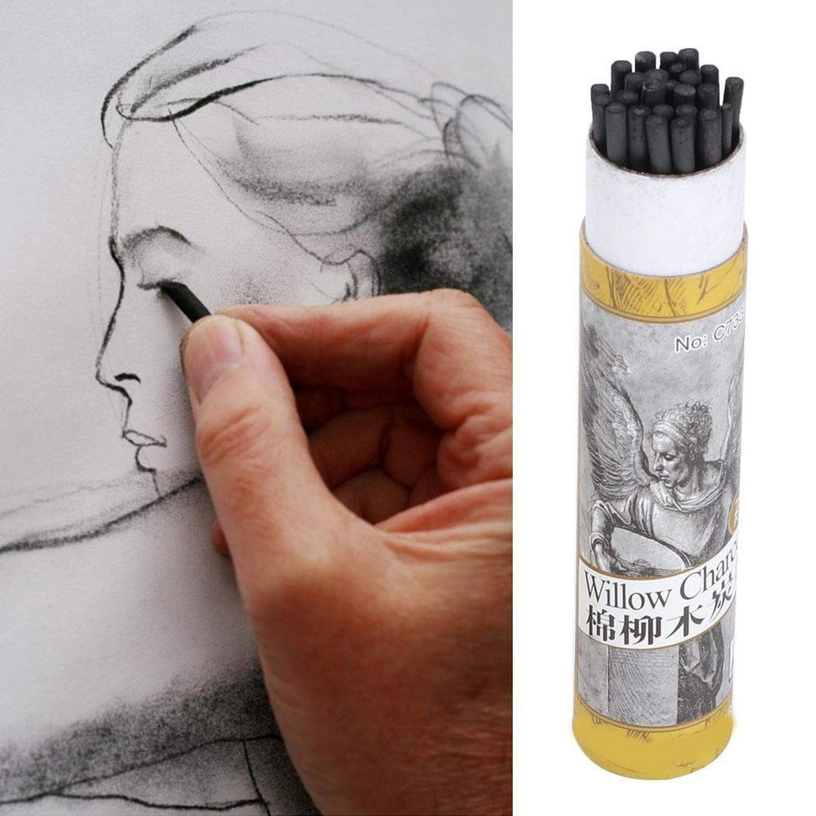 Материалы для эскизов Voluxe Art Угольный карандаш для китайской живописи Масло 7330 Принадлежности для угля, (Марли Бар)
Материалы для эскизов Voluxe Art Угольный карандаш для китайской живописи Масло 7330 Принадлежности для угля, (Марли Бар)