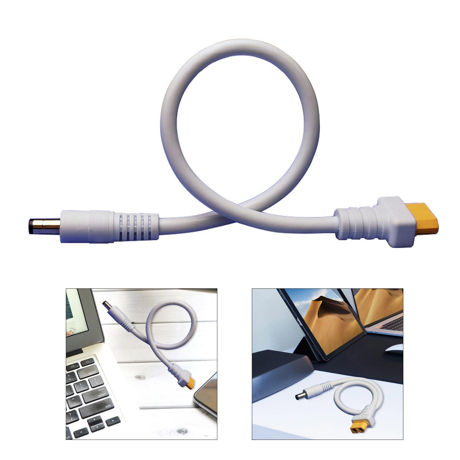 XT60 Female to DC5.5x2.1mm Male Power Adapter Cable for High Current Devices and Drones 30cm Length
XT60 Female to DC5.5x2.1mm Male Power Adapter Cable for High Current Devices and Drones 30cm Length