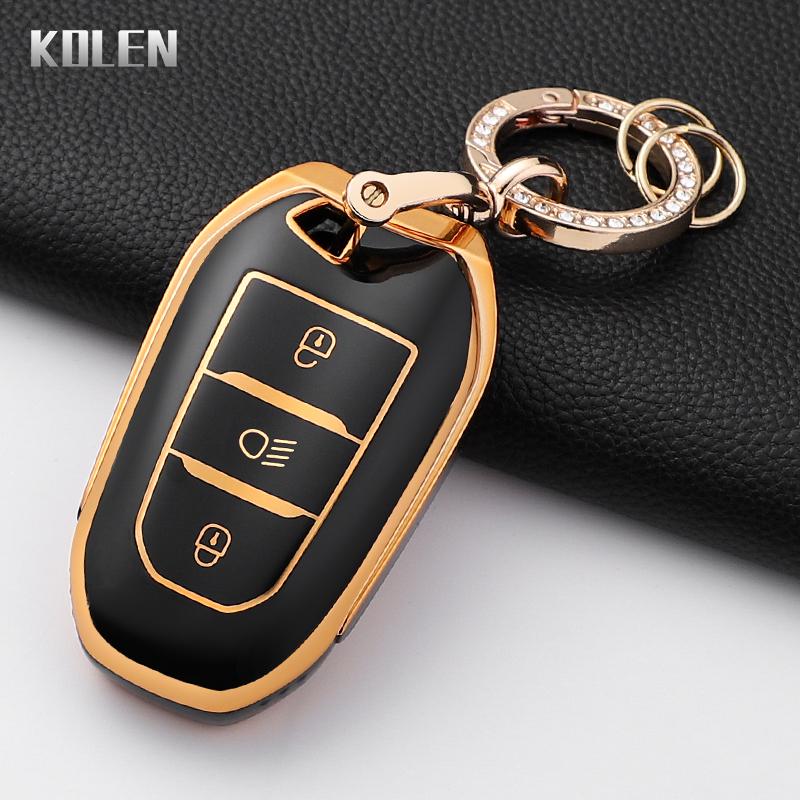 Luxury Car Key Case Cover For Peugeot 2008 3008 4008 5008 308 408 508 Citroen C1 C2 C4 C6 C3-XR Picasso Grand DS3 DS5 Keychain
Luxury Car Key Case Cover For Peugeot 2008 3008 4008 5008 308 408 508 Citroen C1 C2 C4 C6 C3-XR Picasso Grand DS3 DS5 Keychain
