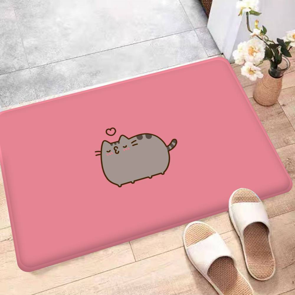 Cute P-Pusheen-Cat Kitchen Mat Nordic Style Bedroom Living Room Doormat Home Balcony Anti-Slip Welcome Rug 40x60 cm
Cute P-Pusheen-Cat Kitchen Mat Nordic Style Bedroom Living Room Doormat Home Balcony Anti-Slip Welcome Rug 40x60 cm