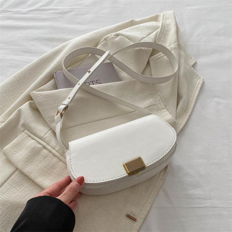 Stylish Retro Shoulder Bag 2024 Spring New Fashion Trendy Korean Simple Design білий
Stylish Retro Shoulder Bag 2024 Spring New Fashion Trendy Korean Simple Design білий