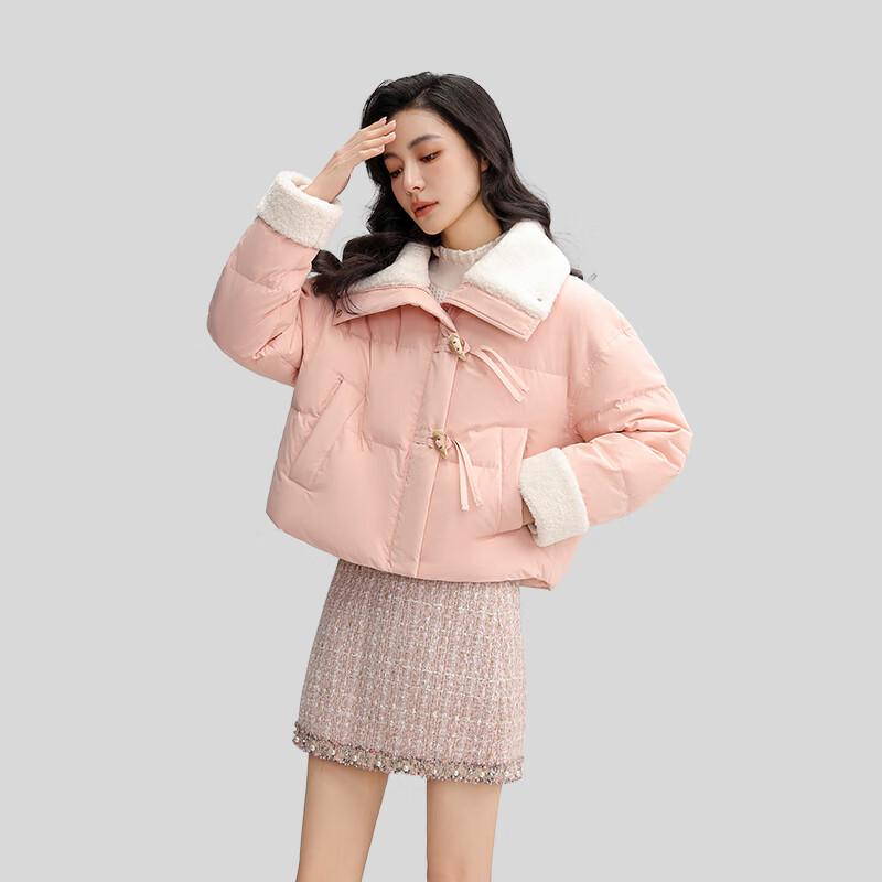 YAYA Women s Casual Fur Collar Short Down Jacket S
YAYA Women s Casual Fur Collar Short Down Jacket S