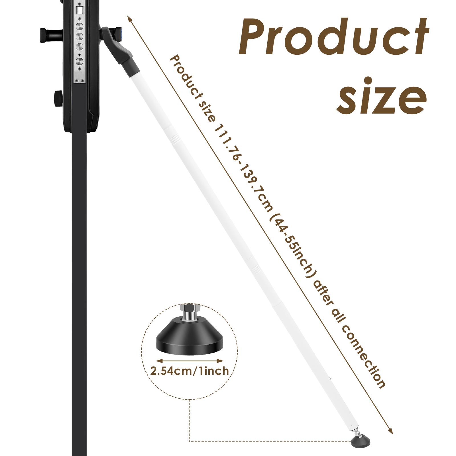 Door Security Bar Adjustable 44-55 Inch Door Stoppers Heavy Duty Stoppers Bedroom Door Barricade Security Bars for Door Stop 44-55inch
Door Security Bar Adjustable 44-55 Inch Door Stoppers Heavy Duty Stoppers Bedroom Door Barricade Security Bars for Door Stop 44-55inch