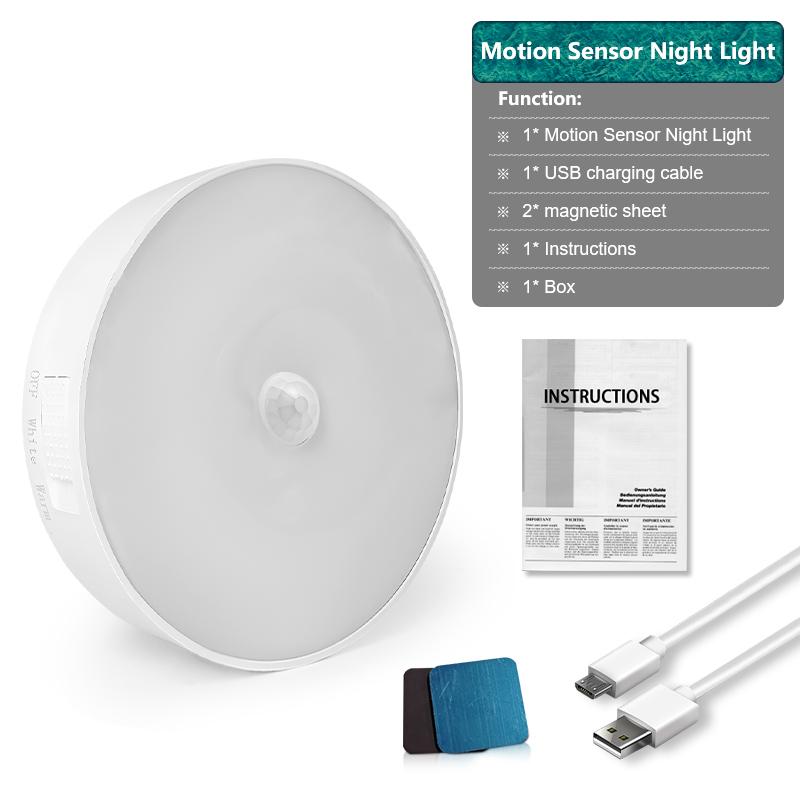 Magnetic LED Wall Lamp LED Motion Sensor Wall Light USB C Rechargeable Night Light Dimmable Stairs Bedroom Home Room Decoration
Magnetic LED Wall Lamp LED Motion Sensor Wall Light USB C Rechargeable Night Light Dimmable Stairs Bedroom Home Room Decoration