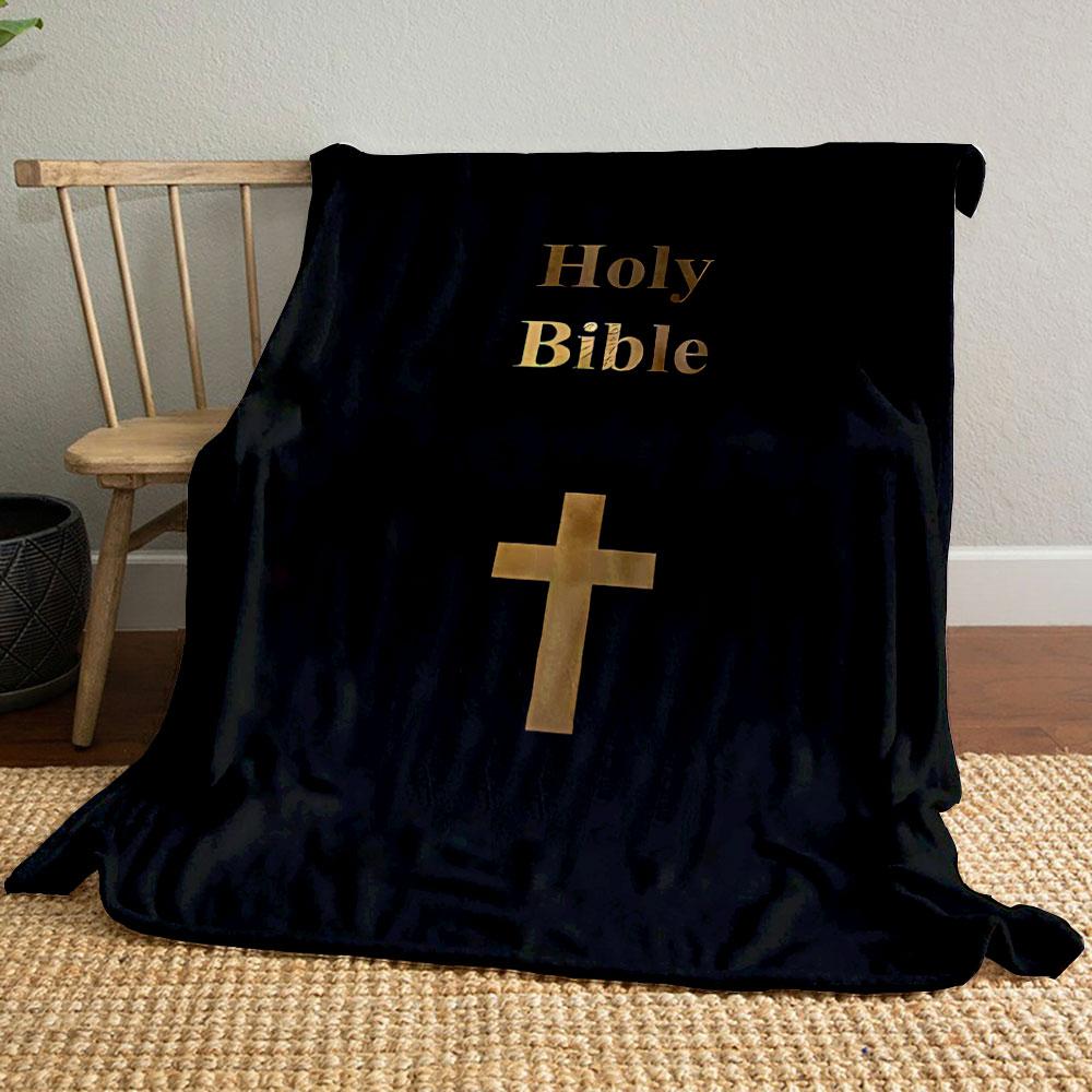 Holy Bible Cross Blanket Printed Blanket for Living Room Bed Couch lunch break Soft Cozy Blanket for Friend s festival Gift 80cm x 120cm
Holy Bible Cross Blanket Printed Blanket for Living Room Bed Couch lunch break Soft Cozy Blanket for Friend s festival Gift 80cm x 120cm