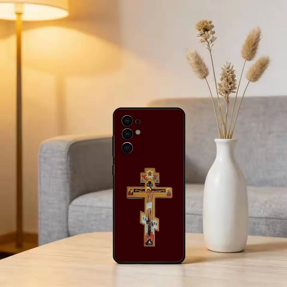 O-Orthdox C-Cross Icon Phone Case For Samsung S25,S24,S21,S22,S23,S30,Ultra,S20,Plus,Fe,Soft Silicone Black Cover Samsung S24fe
O-Orthdox C-Cross Icon Phone Case For Samsung S25,S24,S21,S22,S23,S30,Ultra,S20,Plus,Fe,Soft Silicone Black Cover Samsung S24fe