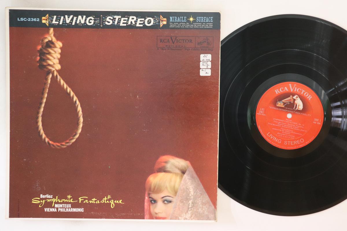 LP Record PIERRE MONTEUX VIENNA PHILHARMONIC Berlioz Symphonie Fantastique LSC2362 RCA VICTOR RED 1960 US Classical Used
LP Record PIERRE MONTEUX VIENNA PHILHARMONIC Berlioz Symphonie Fantastique LSC2362 RCA VICTOR RED 1960 US Classical Used