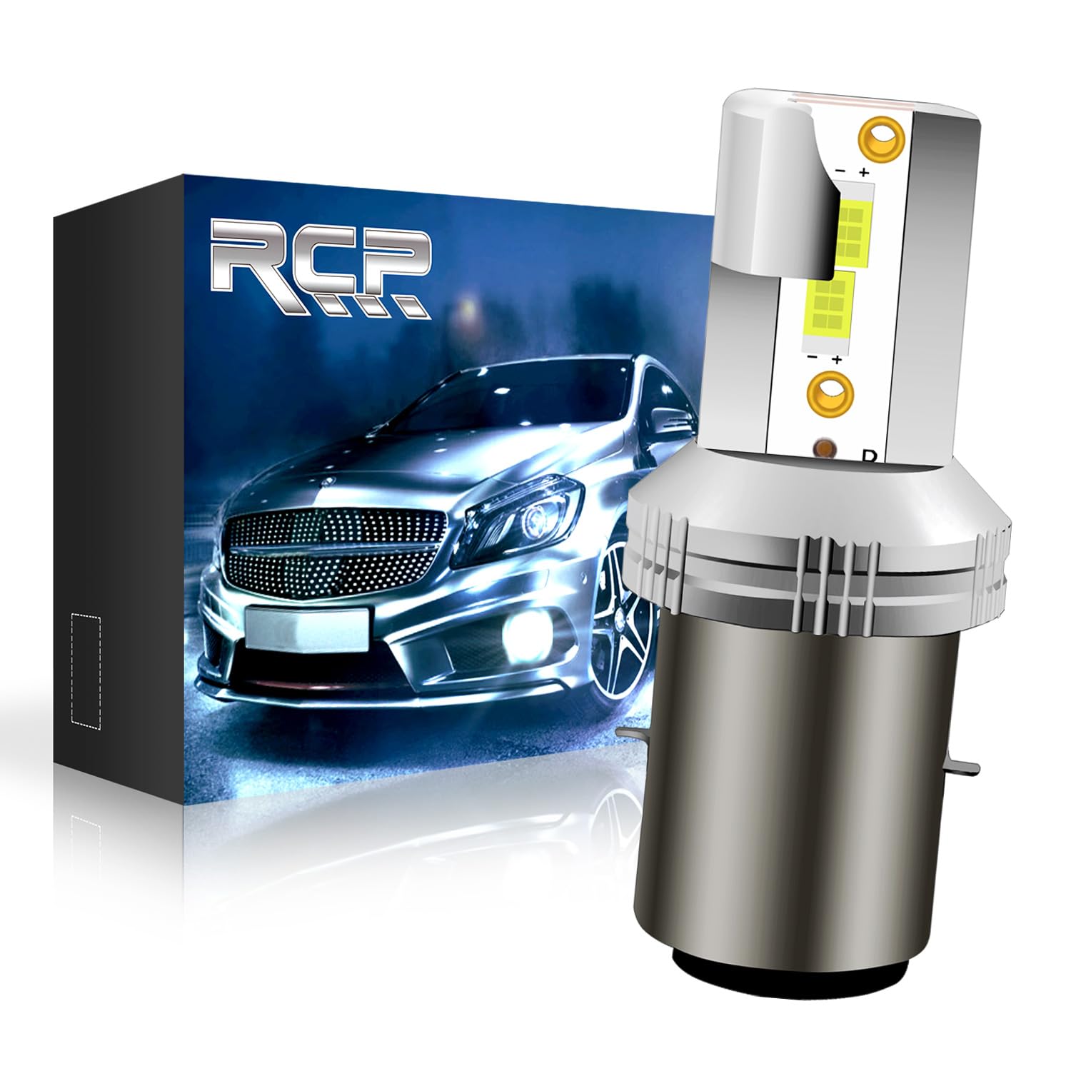 RCPBA20DH4BS Motorcycle LED Headlight 6500K22WHI/LO Switching Fanless DC12V/24V 1 piece
RCPBA20DH4BS Motorcycle LED Headlight 6500K22WHI/LO Switching Fanless DC12V/24V 1 piece