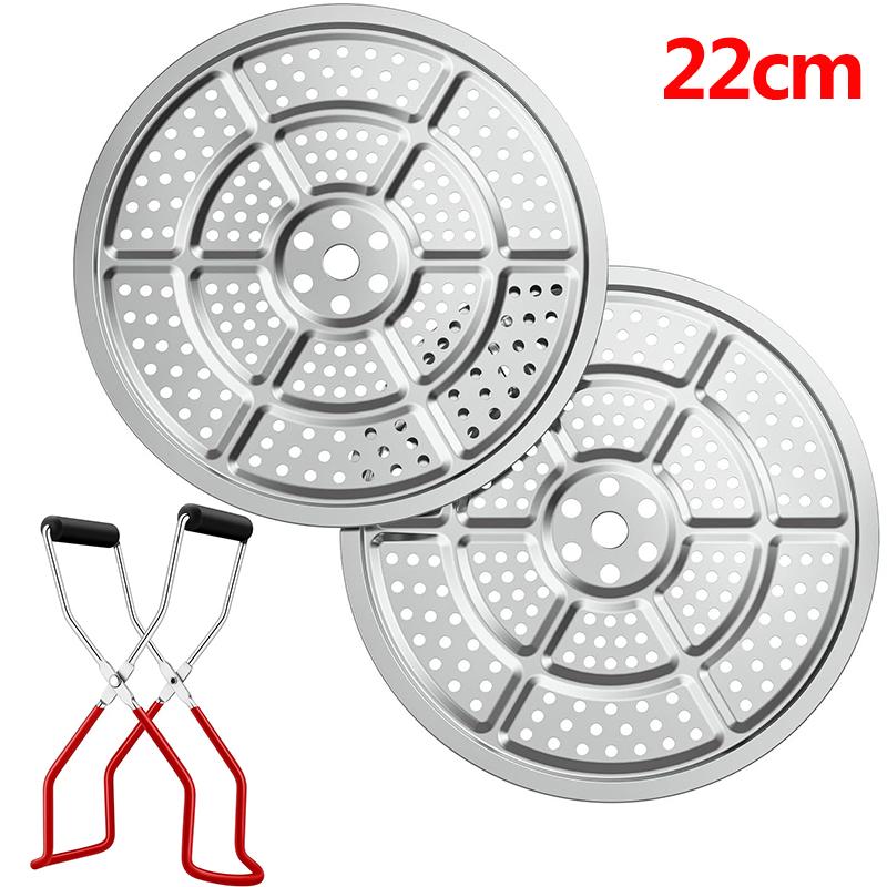 2Pcs Pressure Canner Racks Stainless Steel Cooker Canning Racks For Pressure Canner Compatible with Presto Pressure Canner
2Pcs Pressure Canner Racks Stainless Steel Cooker Canning Racks For Pressure Canner Compatible with Presto Pressure Canner