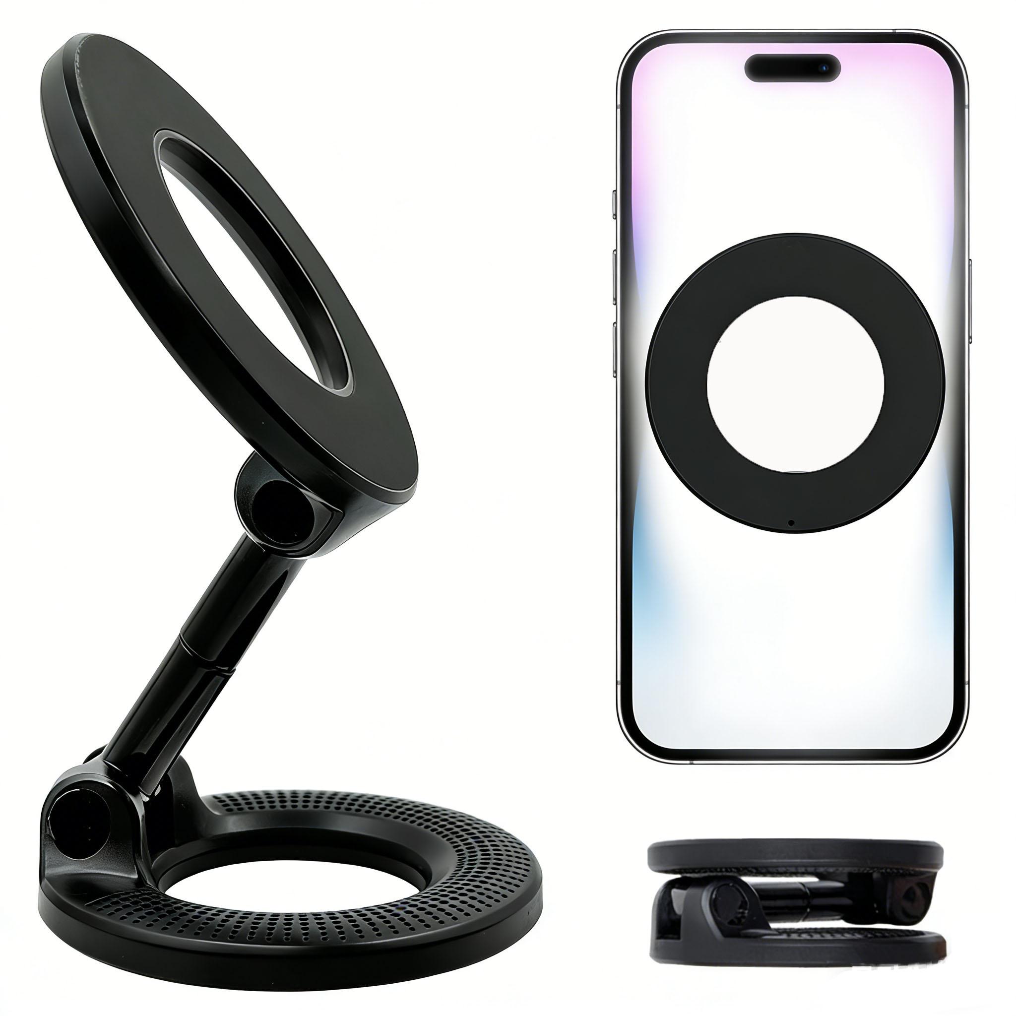 2027 K008 Double-Sided Magnetic Foldable Phone Holder – N52 Magnet 360° Rotatable, Dual Grip for Metal ABS Material
2027 K008 Double-Sided Magnetic Foldable Phone Holder – N52 Magnet 360° Rotatable, Dual Grip for Metal ABS Material