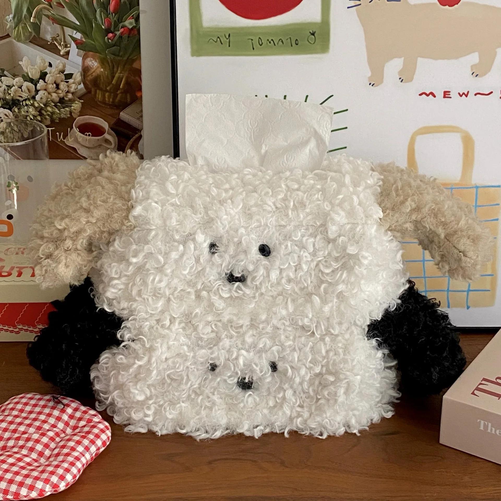 Cute Plush Dog Tissue Box Creative Drawing Paper Box Dormitory Women s Home Living Room Decor Desktop Tissue Box
Cute Plush Dog Tissue Box Creative Drawing Paper Box Dormitory Women s Home Living Room Decor Desktop Tissue Box