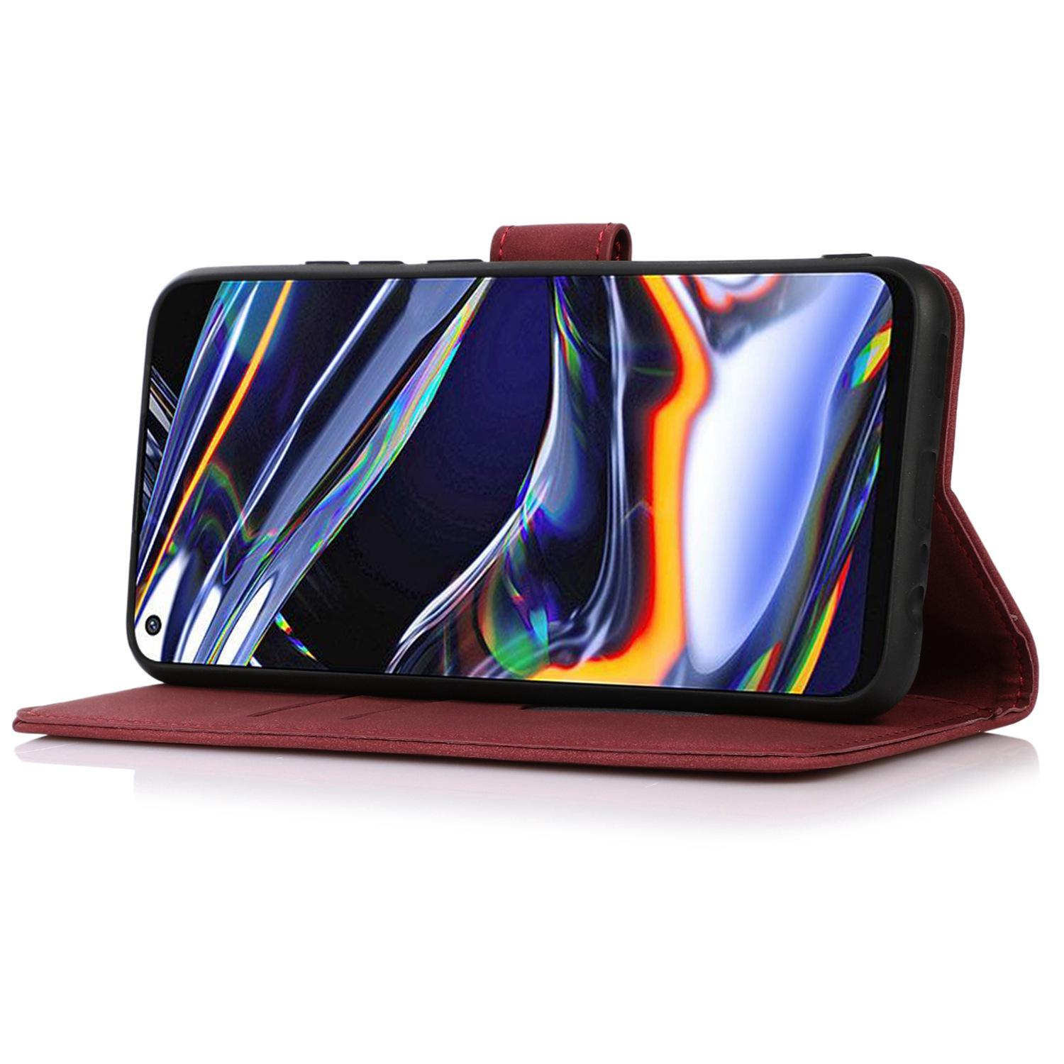 KHAZNEH for Huawei nova Y70 4G/Y70 Plus 4G Textured PU Leather Folio Book Case Magnetic Closure Stand Function Flip Wallet Phone Cover Red
KHAZNEH for Huawei nova Y70 4G/Y70 Plus 4G Textured PU Leather Folio Book Case Magnetic Closure Stand Function Flip Wallet Phone Cover Red