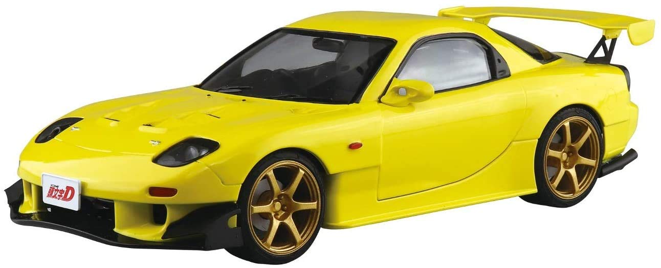 Aoshima Bunka Kyozaisha Prepainted Model Series SP Initial D Keisuke Takahashi FD3S Project D Volume 28 Specification Scale Painted Plastic Model RX-7
Aoshima Bunka Kyozaisha Prepainted Model Series SP Initial D Keisuke Takahashi FD3S Project D Volume 28 Specification Scale Painted Plastic Model RX-7