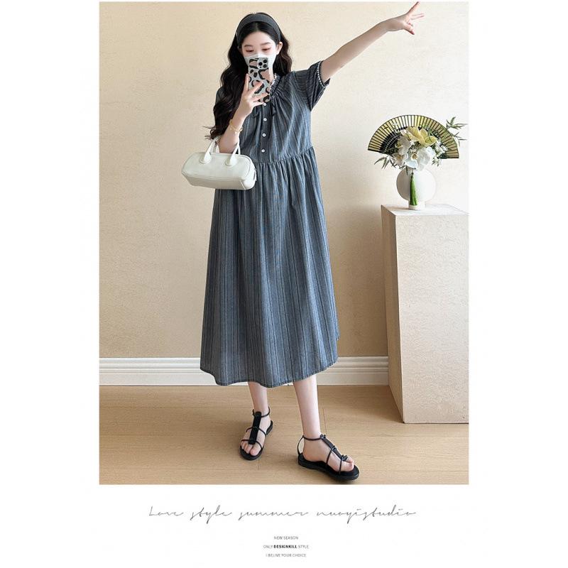 2026 Spring/Summer Korean Style Plus Size Maternity Short-Sleeve Long Dress L чёрный
2026 Spring/Summer Korean Style Plus Size Maternity Short-Sleeve Long Dress L чёрный