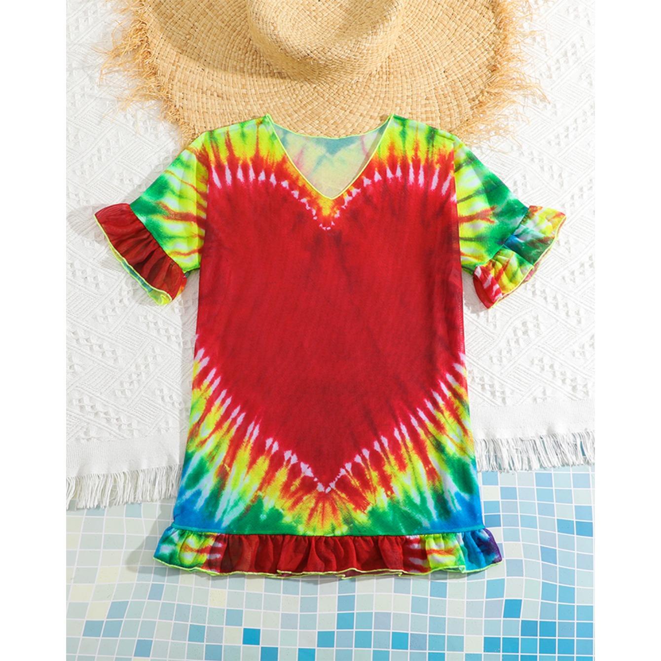 Kids Solid Color Swimsuit Beach Bikini Cover Ups For Swimwear Bathing Suit Beach Dress 120
Kids Solid Color Swimsuit Beach Bikini Cover Ups For Swimwear Bathing Suit Beach Dress 120