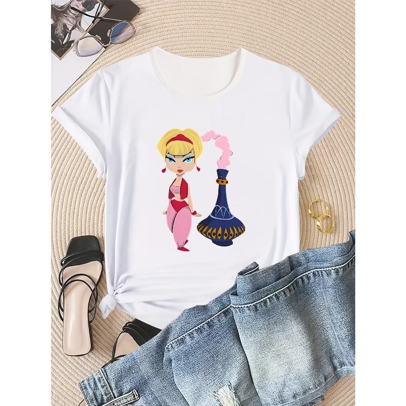 Women S Y2K Graphic Short Sleeve T-Shirt | Heather Gray Round Neck Casual Top with Geometric Pattern, Machine Washable, S белый
Women S Y2K Graphic Short Sleeve T-Shirt | Heather Gray Round Neck Casual Top with Geometric Pattern, Machine Washable, S белый