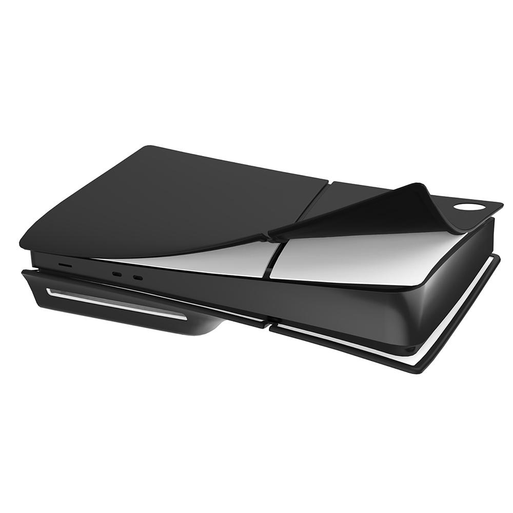 For Sony PS5 Slim Anti-Scratch Game Console Protector Silicone Sleeve Case Disc Edition/Black
For Sony PS5 Slim Anti-Scratch Game Console Protector Silicone Sleeve Case Disc Edition/Black