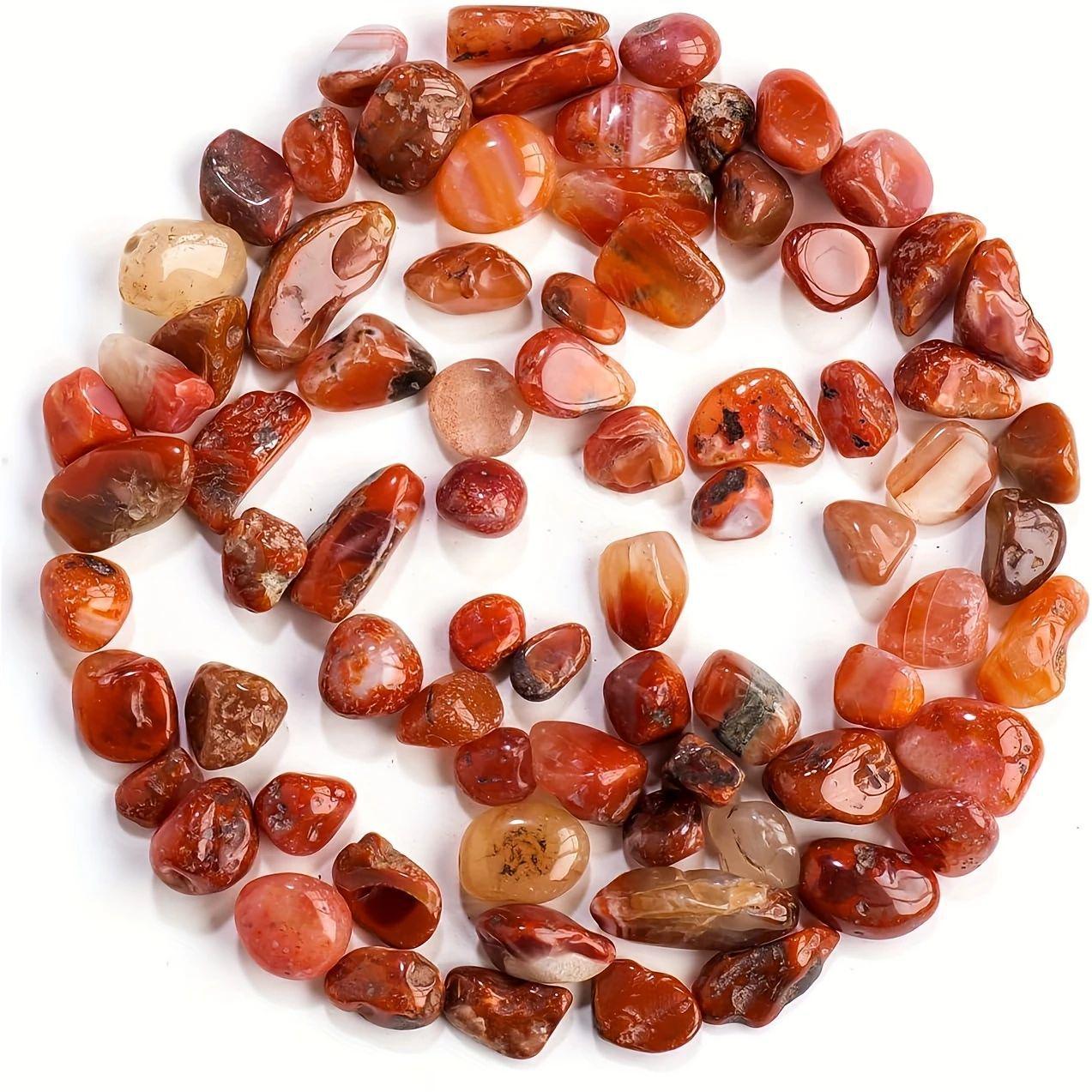 Natural Red Agate Stones for Crafts and Decor: Gravel for Bonsai, Fish Tanks, Nail Art, Phone Cases, and Educational Use. 3-5mm 50g
Natural Red Agate Stones for Crafts and Decor: Gravel for Bonsai, Fish Tanks, Nail Art, Phone Cases, and Educational Use. 3-5mm 50g
