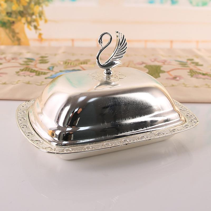 Metal Fruit Plate Butter Box with Lid Dessert Plate Butter Dish Snack Bowl Fruit Plates Salad Bowl Candy Plates Cake Tray срібний
Metal Fruit Plate Butter Box with Lid Dessert Plate Butter Dish Snack Bowl Fruit Plates Salad Bowl Candy Plates Cake Tray срібний